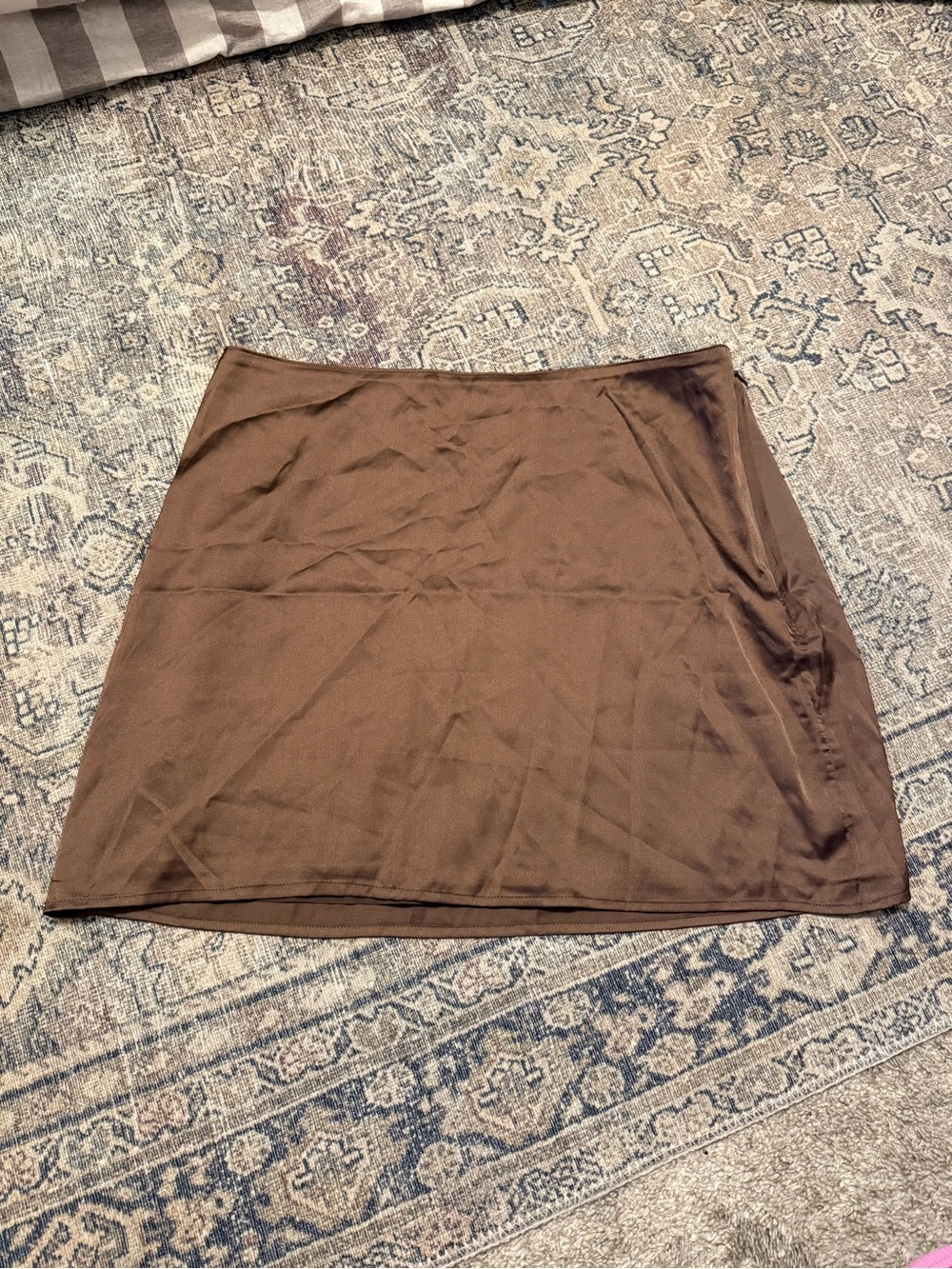 Hollister Brown Mini Skirt